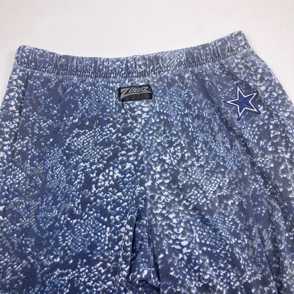 Zubaz DALLAS COWBOYS Snake Print Pants Star Logo Blue Silver White Size L/XL - Picture 3 of 10